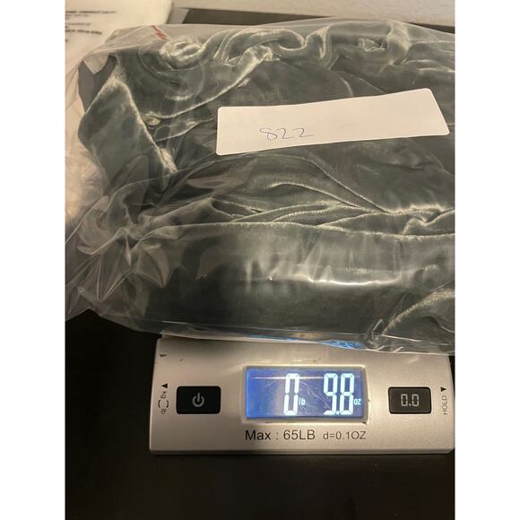 COS Green Velvet Dress - Picture 9 of 9